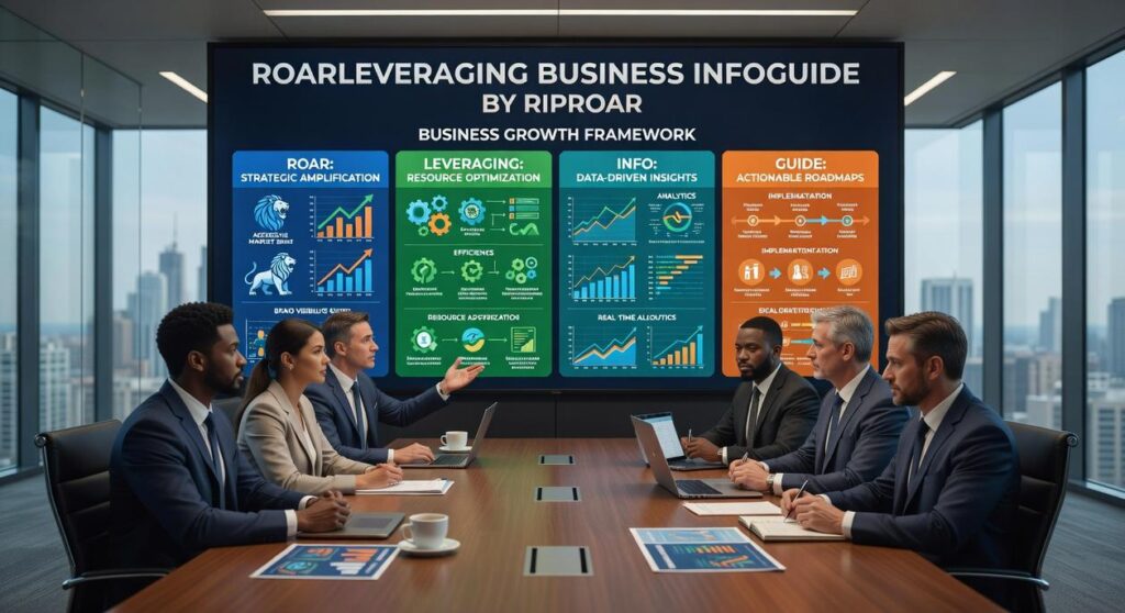 roarleveraging business infoguide by riproar