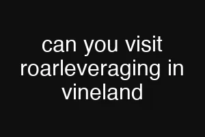 can you visit roarleveraging in vineland